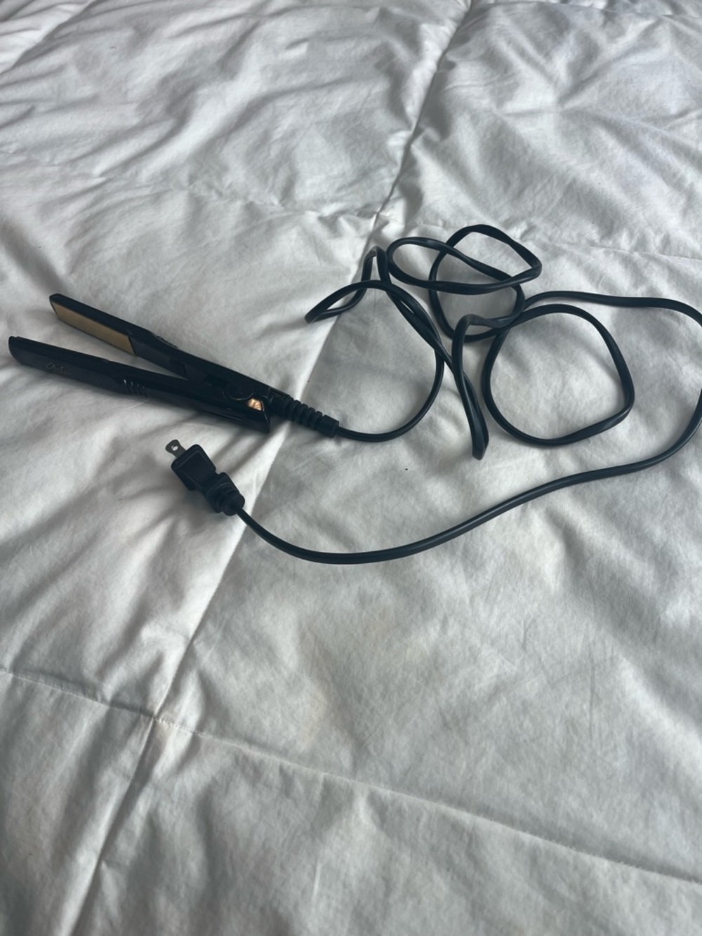 Aria Black Mini Hair Straightener